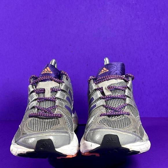 Adidas Supernova Sequence 4 Women's Grey & Purple Running Sneakers Shoe‎ Size 10 - Picture 3 of 9